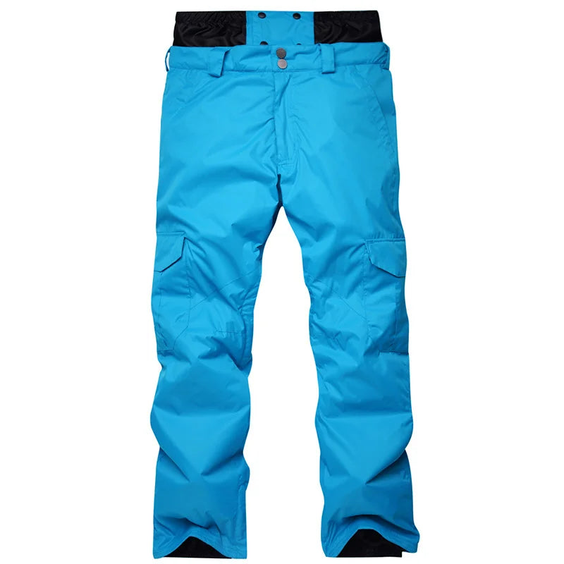 Pantaloni da snowboard impiallacciati da uomo Pantaloni da neve  impermeabili antivento invernali da esterno Pantaloni da sci caldi più  spessi a vita