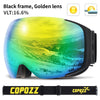 COPOZZ Low Light Goggle Lens for Ski Snowboard Goggles