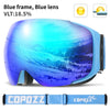 COPOZZ Low Light Goggle Lens for Ski Snowboard Goggles