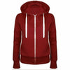 SUIT SET Zipper Hoodies For Women