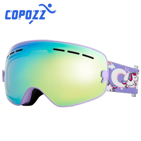 COPOZZ Childrens Ski Goggles - Kid's