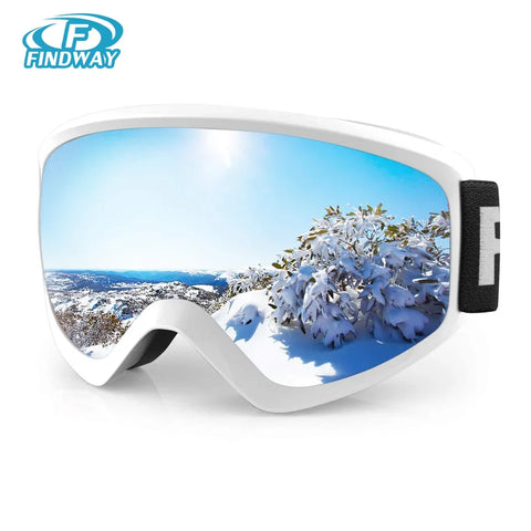 FINDWAY Anti Fog Snow Goggles - Kid's