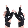 MATREZT Fingerless Flashlight LED Gloves