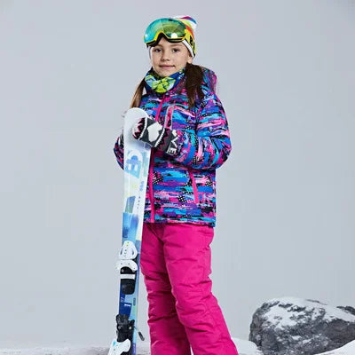 BEARFRIENDS Windproof Warm Unisex Ski Suit - Kids