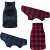 HJKL Plaid Dog Coat