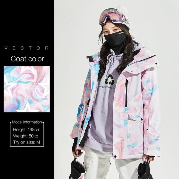 VECTOR Winter Thermal Snowboard Suit - Women's