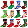 New Fashion Christmas Socks Fashion Christmas Tree Socks Gifts for Men and Women EU 38-44