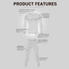 HEROBIKER Long Johns For Snowboarding -Mens