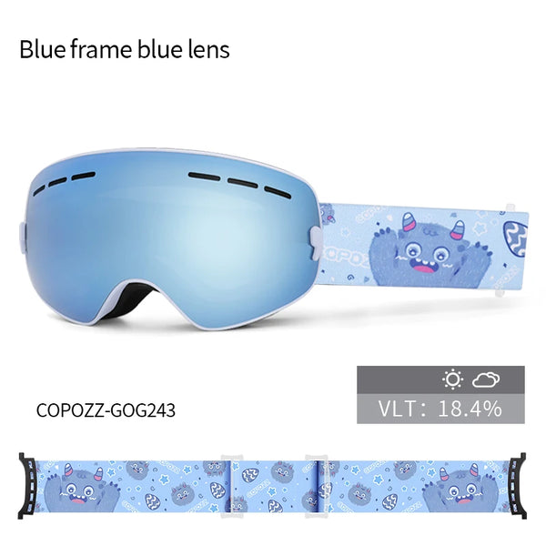 COPOZZ Childrens Ski Goggles - Kid's