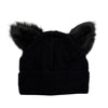 EXPOMPU Knitted Cat Beanie With Ears