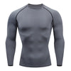 HOOTHREADS Long Sleeve Tattoo Compression Shirt