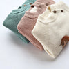 MILANCEL Winter New Cartoon Kids Baby Sweaters Fur Lining Kids Knitwear Fleece Boys Pullover Coat