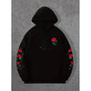 SPORTLAND Floral Embroidered Hoodie - Unisex