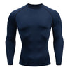 HOOTHREADS Long Sleeve Tattoo Compression Shirt