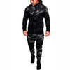 FUJIAN Black Camouflage Men  Suit