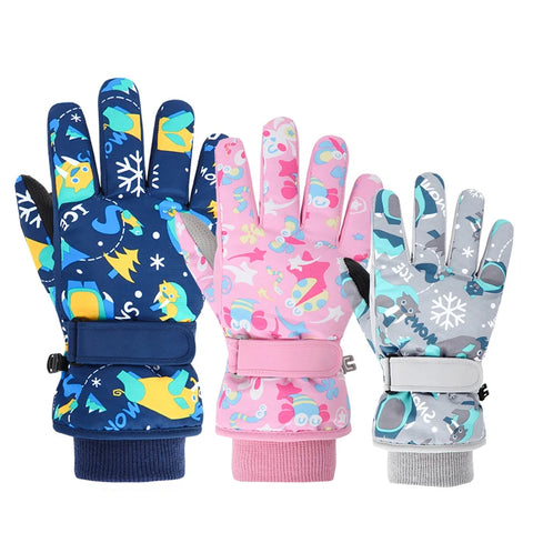 KIDS Snowboarding Mittens