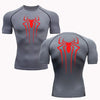 LETSNAGOU Superhero Compression Shirts Short Sleeve