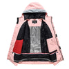 DFHGOI Colorful Snowboard / Ski Jacket Womens