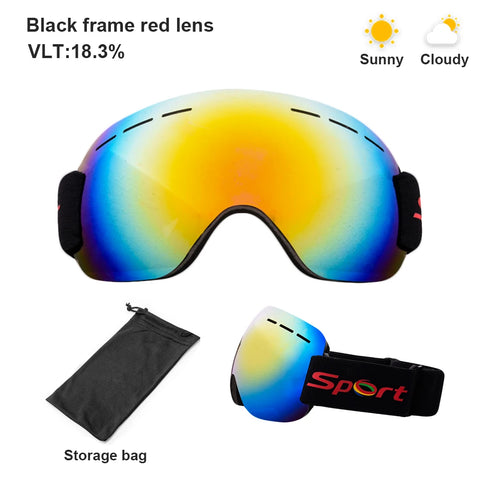 AQUA SIGHT Ski Goggles Lens UV400