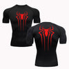 LETSNAGOU Superhero Compression Shirts Short Sleeve