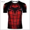 TEBELK Compression Shirt Super Hero