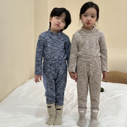 HAUGHO Thermal Underwear Kids