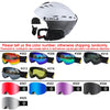 LOCLE Cool Ski Helmet Adults