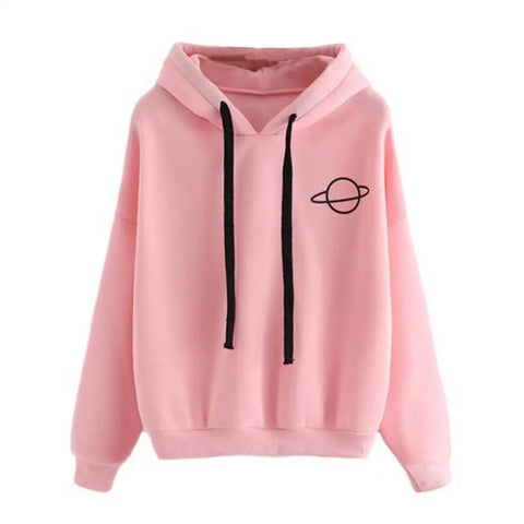 SANWOOD Solid Color Hoodie - Women's