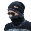 WASUZI Knitted Ski Hat and Scarf