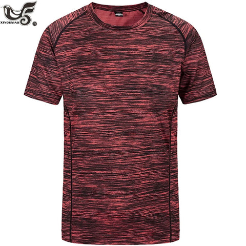 Plus Size 7XL 8XL Workout Shirts for Men Summer Quick Dry Athletic Gym Active T Shirt Moisture Wicking Running Hiking T-Shirts