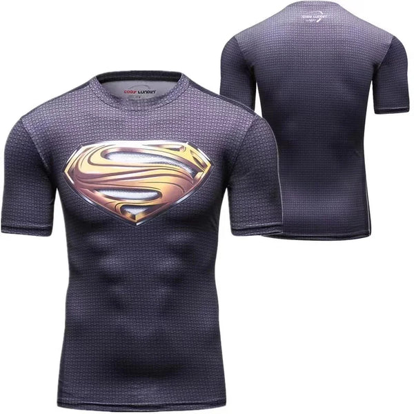 MINISO Superhero Fitness Base Layer Shirt