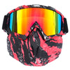 APWIKOGER Snowboard Goggles with Mask