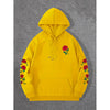 SPORTLAND Floral Embroidered Hoodie - Unisex