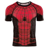 TEBELK Compression Shirt Super Hero