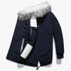 TELLHIGH Parka Coat With Fur Hood