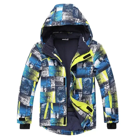 DOLLPLUS Pattern Snowboarding Jacket Kids