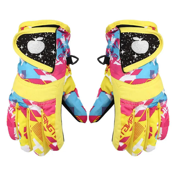 KAEDOWER Warm Ski Snowboard Gloves - Kid's