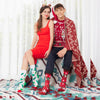 New Fashion Christmas Socks Fashion Christmas Tree Socks Gifts for Men and Women EU 38-44