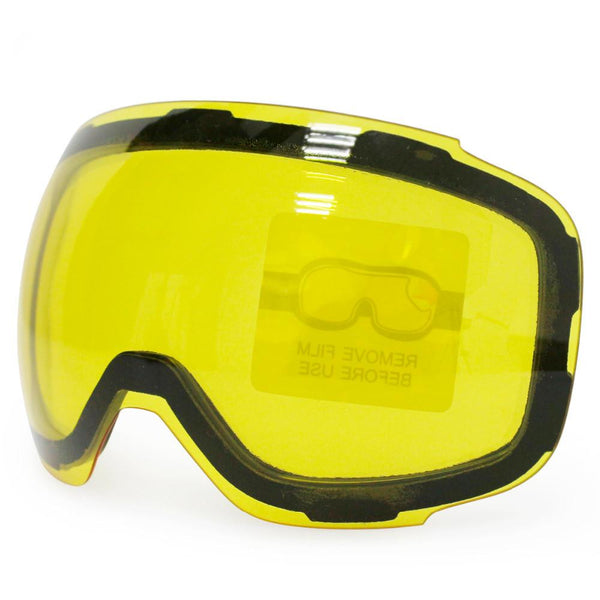 BUY COPOZZ ON Yellow for Snowboard SALE Cheap Gear Snow Ski Lens Magnetic - NOW! GOG-2181 Goggles