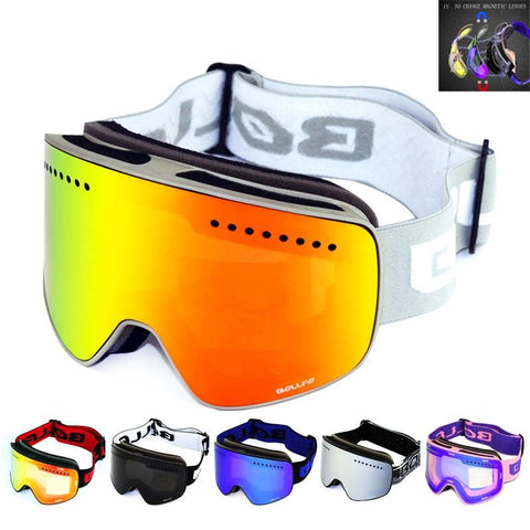 PRO UV400 Acetate Snowboard Goggles