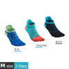 AONIJIE Ankle Toe Socks For Running (3 Pairs)